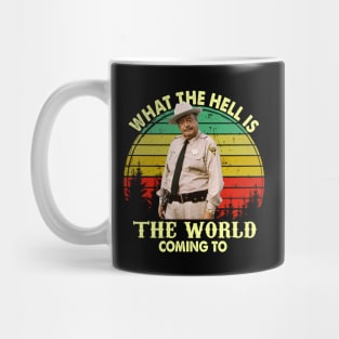 What The Hell Is The World Coming To , Vintage Movie , John Vintage Wayne Mug